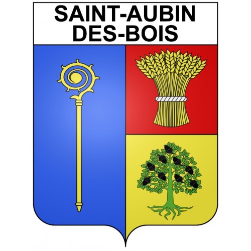 Pegatinas escudo de armas de Bazas adhesivo de la etiqueta engomada