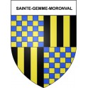 Sainte-Gemme-Moronval 28 ville Stickers blason autocollant adhésif