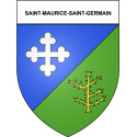 Saint-Maurice-Saint-Germain Sticker wappen, gelsenkirchen, augsburg, klebender aufkleber