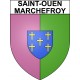 Saint-Ouen-Marchefroy 28 ville Stickers blason autocollant adhésif