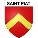 Saint-Piat 28 ville Stickers blason autocollant adhésif