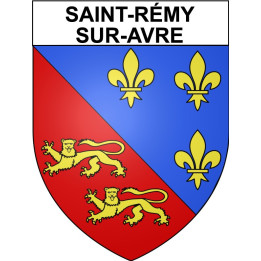 Saint-Rémy-sur-Avre 28 ville Stickers blason autocollant adhésif