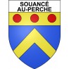 Souancé-au-Perche 28 ville Stickers blason autocollant adhésif