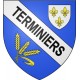 Terminiers 28 ville Stickers blason autocollant adhésif