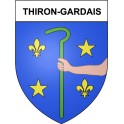 Thiron-Gardais 28 ville Stickers blason autocollant adhésif