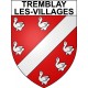 Stickers coat of arms Bazas adhesive sticker