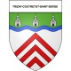 Trizay-Coutretot-Saint-Serge 28 ville Stickers blason autocollant adhésif