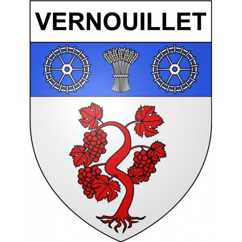 Vernouillet 28 ville Stickers blason autocollant adhésif