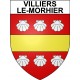 Villiers-le-Morhier 28 ville Stickers blason autocollant adhésif