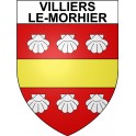 Villiers-le-Morhier 28 ville Stickers blason autocollant adhésif