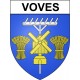 Bazas Sticker wappen, gelsenkirchen, augsburg, klebender aufkleber