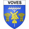 Stickers coat of arms Bazas adhesive sticker
