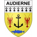 Audierne 29 ville Stickers blason autocollant adhésif