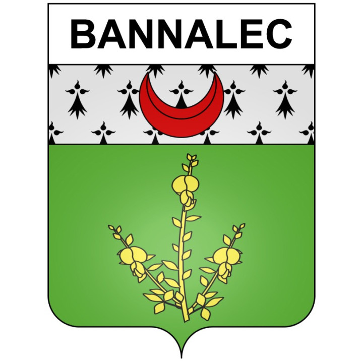 Stickers coat of arms Bazas adhesive sticker