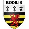 Bodilis 29 ville Stickers blason autocollant adhésif