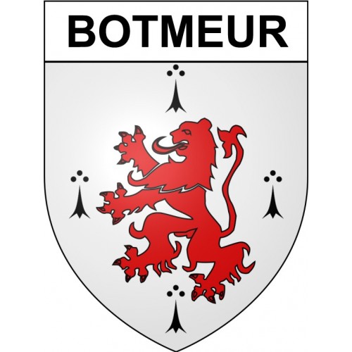 Stickers coat of arms Bazas adhesive sticker