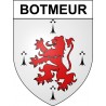Stickers coat of arms Bazas adhesive sticker