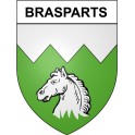 Brasparts 29 ville Stickers blason autocollant adhésif