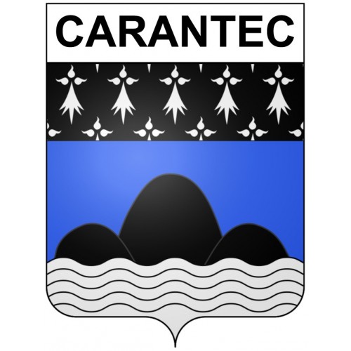 Stickers coat of arms Bazas adhesive sticker
