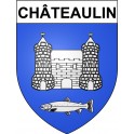 Stickers coat of arms Châteaulin adhesive sticker