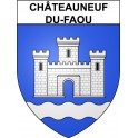 Stickers coat of arms Bazas adhesive sticker