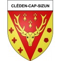 Cléden-Cap-Sizun 29 ville Stickers blason autocollant adhésif
