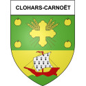 Stickers coat of arms Bazas adhesive sticker
