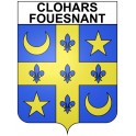 Stickers coat of arms Bazas adhesive sticker