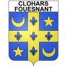 Clohars-Fouesnant 29 ville Stickers blason autocollant adhésif