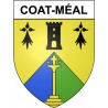 Coat-Méal 29 ville Stickers blason autocollant adhésif