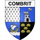 Combrit 29 ville Stickers blason autocollant adhésif