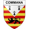 Commana 29 ville Stickers blason autocollant adhésif