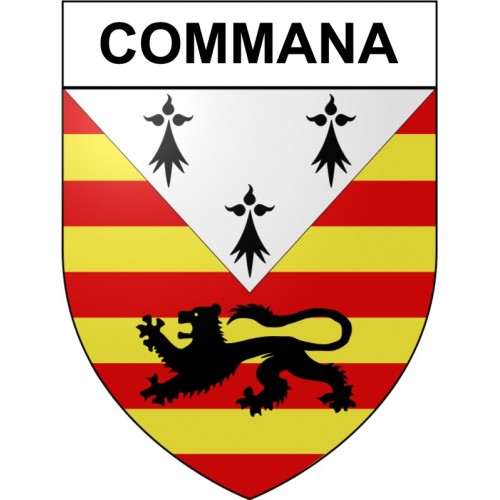 Stickers coat of arms Bazas adhesive sticker