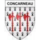 Concarneau 29 ville Stickers blason autocollant adhésif