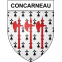 Concarneau 29 ville Stickers blason autocollant adhésif