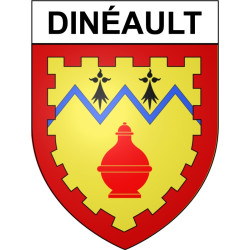 Stickers coat of arms Bazas adhesive sticker