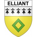 Elliant 29 ville Stickers blason autocollant adhésif