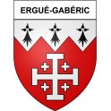 Ergué-Gabéric 29 ville Stickers blason autocollant adhésif