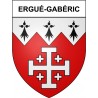 Ergué-Gabéric 29 ville Stickers blason autocollant adhésif