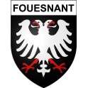 Fouesnant 29 ville Stickers blason autocollant adhésif