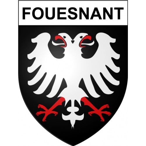 Fouesnant 29 ville Stickers blason autocollant adhésif