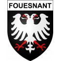 Stickers coat of arms Bazas adhesive sticker