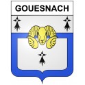 Gouesnach 29 ville Stickers blason autocollant adhésif