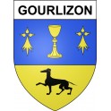 Gourlizon 29 ville Stickers blason autocollant adhésif
