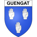 Guengat 29 ville Stickers blason autocollant adhésif