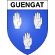 Stickers coat of arms Bazas adhesive sticker