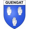 Guengat 29 ville Stickers blason autocollant adhésif