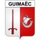 Stickers coat of arms Bazas adhesive sticker