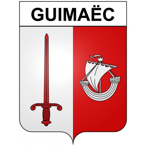 Stickers coat of arms Bazas adhesive sticker