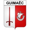 Guimaëc 29 ville Stickers blason autocollant adhésif